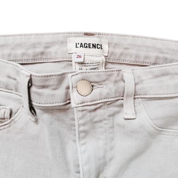 L'Agence Beige Jeans | Size 26 - Picture 3 of 6